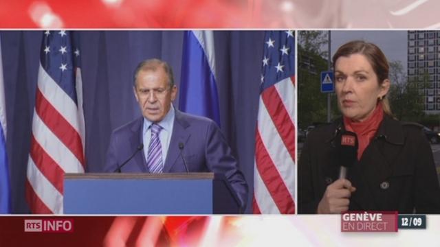 Négociations sur la Syrie à Genève: Serguei Lavrov et John Kerry souhaitent si possible éviter un recours à la force