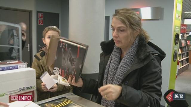 Les grands magasins doivent gérer le retour des cadeaux après le rush des fêtes de Noël