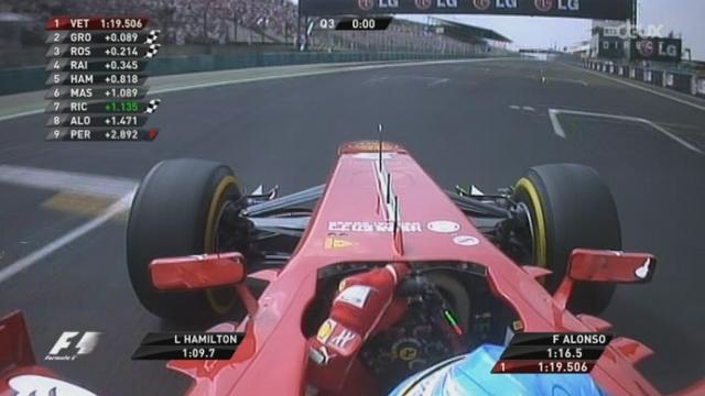 Q3. Lewis Hamilton souffle la pole position à Sebastian Vettel