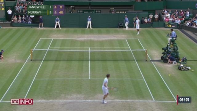 Tennis-  Wimbledon: Andy Murray et Novak Djokovic s'affronteront en finale