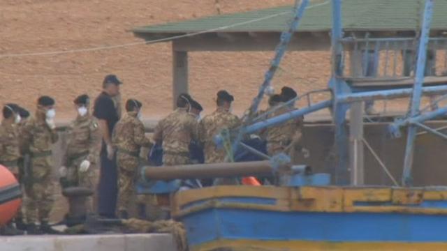 Une quinzaine de corps retrouvés à Lampedusa
