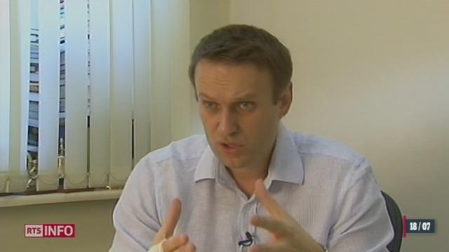Alexey Navalny, opposant numéro un de Poutine, a été condamné pour détournement de fonds