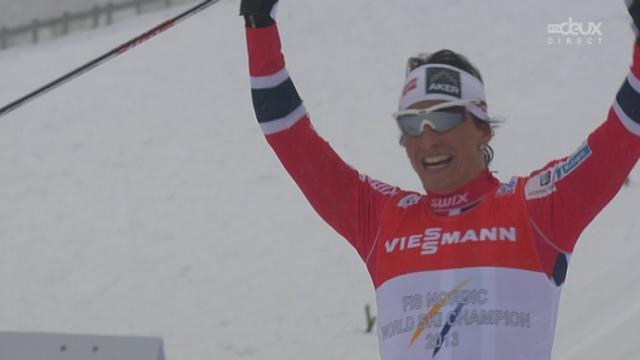 Sprint dames: Sans réelle surprise, Marit Bjoergen (NOR) décroche la médaille d’or