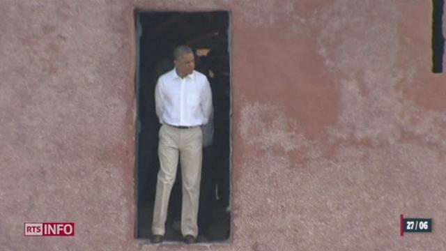 Obama entame sa tournée en Afrique
