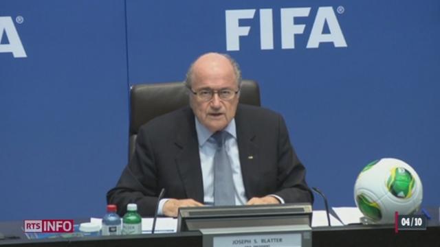 Sepp Blatter s'est justifié face aux critiques concernant le Mondial 2022 au Qatar