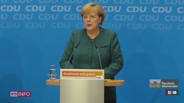 Allemagne: Angela Merkel a triomphé lors des élections fédérales