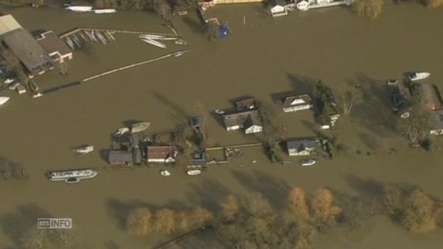 Les inondations en Angleterre se rapprochent de Londres