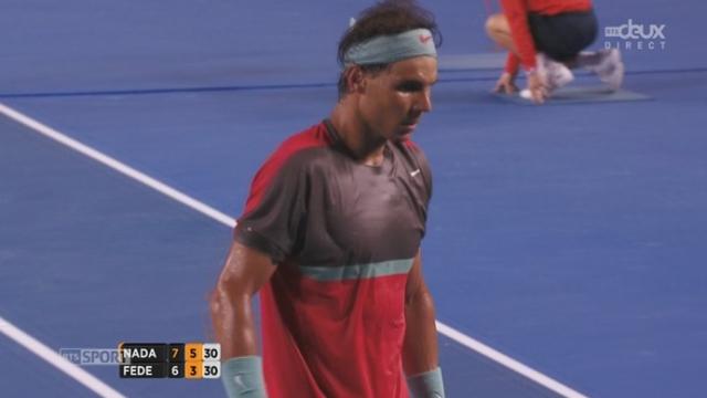 Federer - Nadal (6-7, 3-6): Nadal s'impose sans trop de difficulté dans cette 2e manche