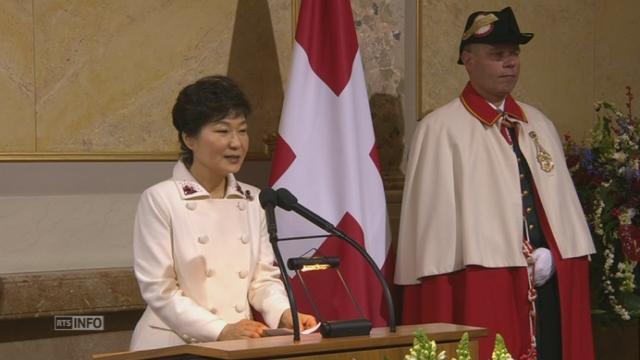 Visite historique de la présidente sud-coréenne