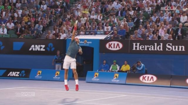 Federer - Tsonga (2-0): Federer break le français d'entrée