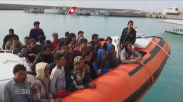 Les migrants sauvés par centaine en Sicile
