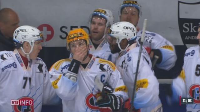Hockey - LNA Playoffs: Genève-Servette a rejoint Fribourg-Gottéron en demi-finales