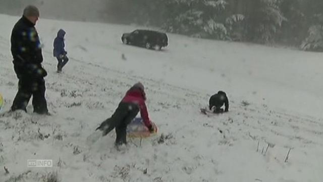 Arrivée prématurée de la neige aux Etats-Unis