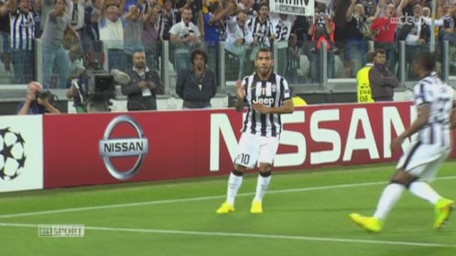 Groupe A, Juventus - Malmö (2-0): la Juve l'emporte grâce à un doublé de Tevez