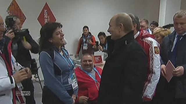 Vladimir Poutine ouvre les Paralympiques de Sotchi