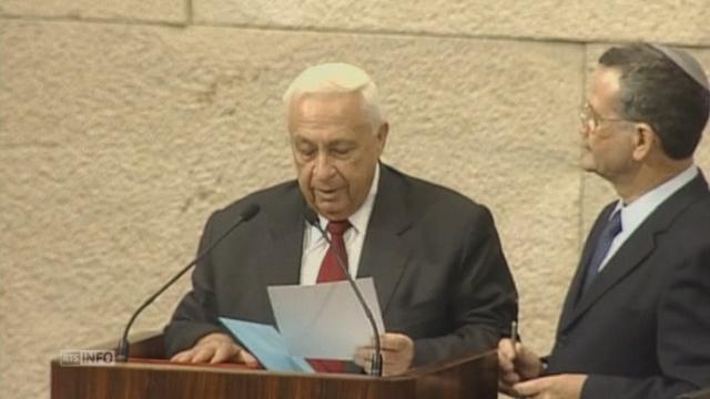 La vie d'Ariel Sharon en images