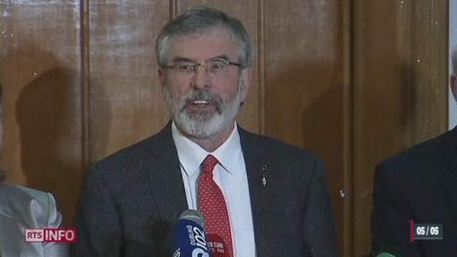 Gerry Adams, le dirigeant républicain irlandais, prône l'innocence