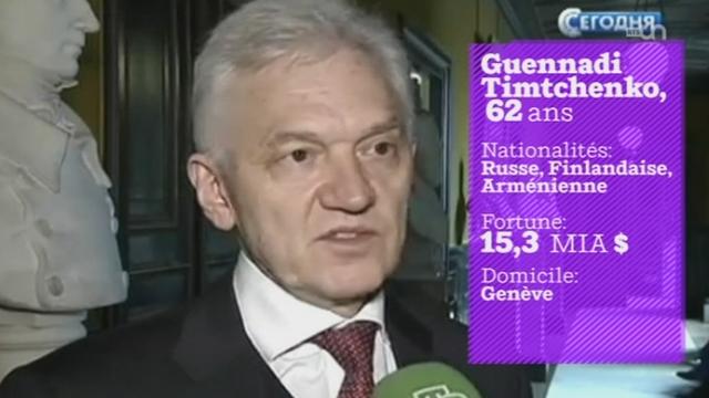 Guennadi Timtchenko est l'un des milliardaires russes les plus influents