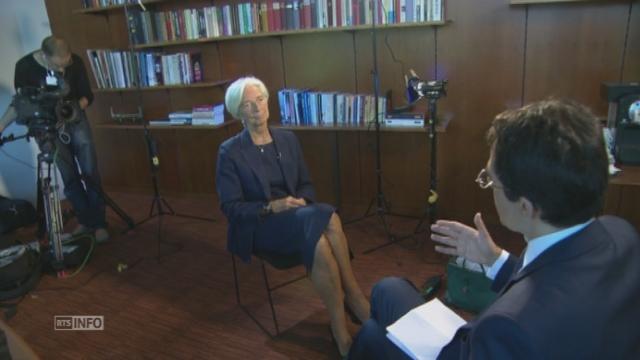 L'entretien de Darius Rochebin avec Christine Lagarde en intégralité