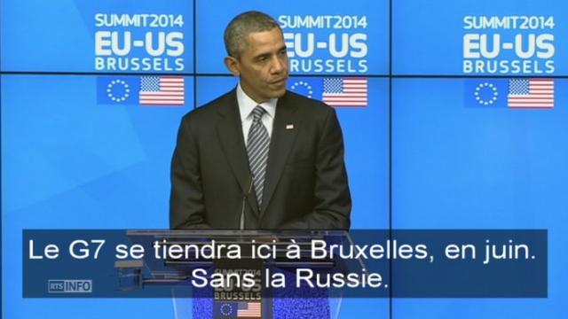 Discours de Barack Obama au sommet UE-USA