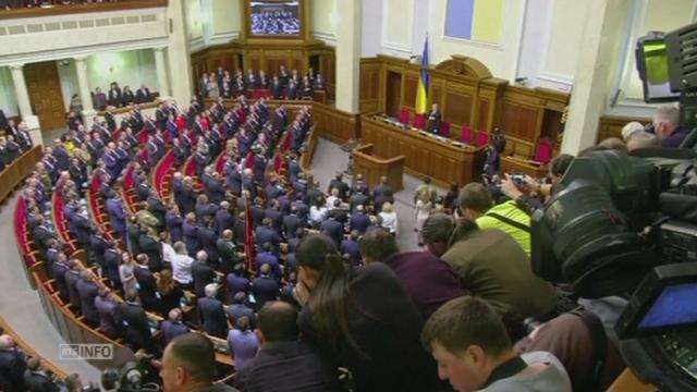 Le nouveau Parlement ukrainien entame ses travaux
