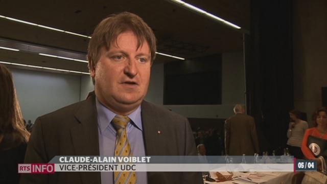 Claude-Alain Voiblet a été confirmé au poste de vice-président de l'UDC suisse