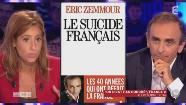 En France, l'ouvrage du polémiste de l'ultra droite Eric Zemmour est un succès