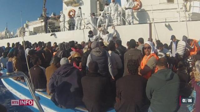 Italie: la marine a secouru plus 3000 migrants en un jour