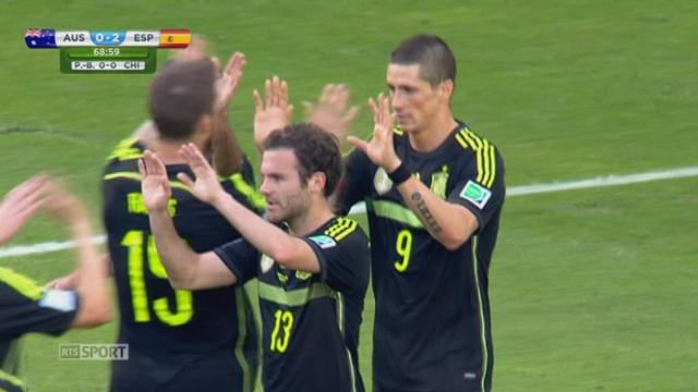Groupe B, AUS-ESP (0-2): Torres double la mise pour l'Espagne