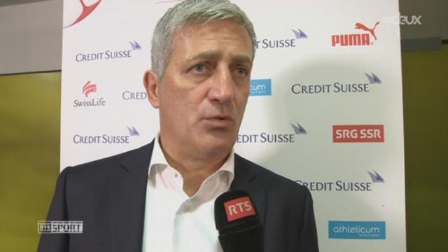 Groupe E, Slovénie - Suisse (1-0): interview de Petkovic après la défaite