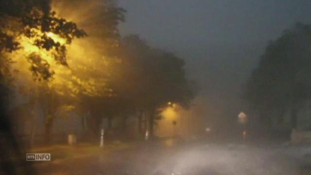 Images amateurs impressionnantes de la tempête en Allemagne