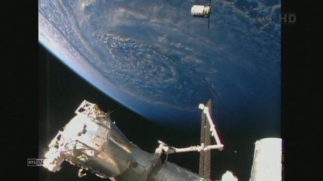 La capsule Cygnus s'est amarrée à l'ISS