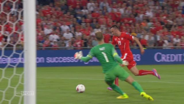 Groupe E, Suisse - Angleterre (0-1): Drmic élimine Joe Hart mais mais Cahill revient in extremis pour sauver l'Angleterre