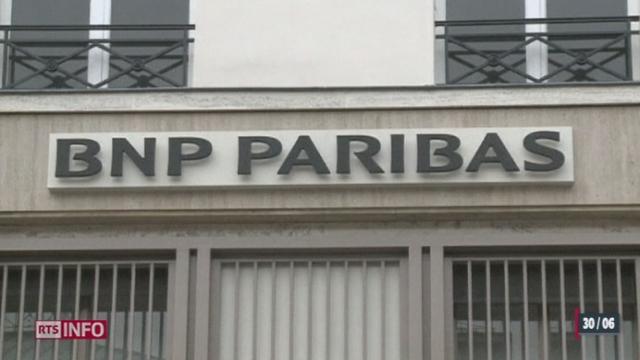 La banque française BNP Paribas va payer ses déboires aux Etats-Unis
