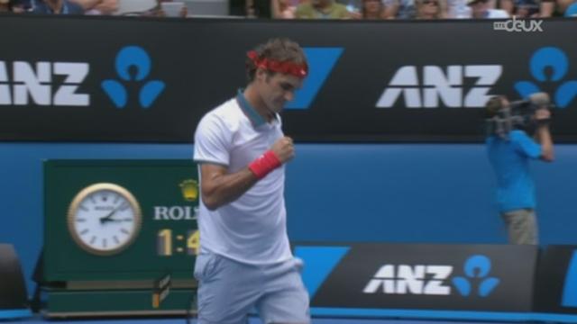 Tennis - Open d'Australie: Federer se qualifie facilement en 8ème de finale