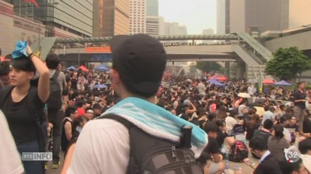 Le mouvement de protestation persiste à Hong Kong