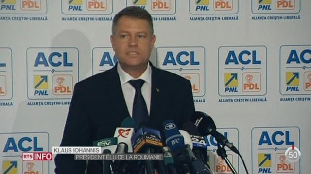 Klaus Iohannis devient président de la Roumanie