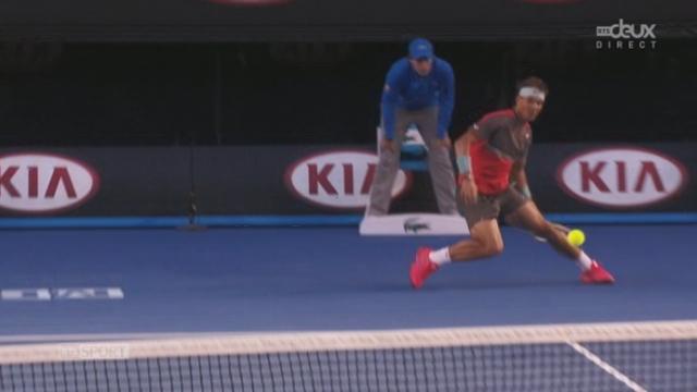Wawrinka - Nadal (6-3, 1-0): "Iron Stan" break Nadal dès le début de la deuxième manche