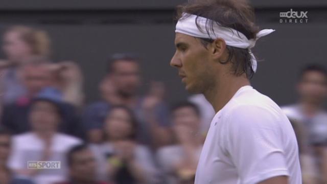 3e tour, Kukushkin - Nadal (7-6, 1-6, 1-6): "Rafa" continue sur le même rythme et remporte la 3e manche 6-1
