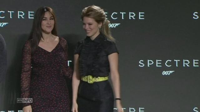 Monica Bellucci et Léa Seydoux  en James Bond girls
