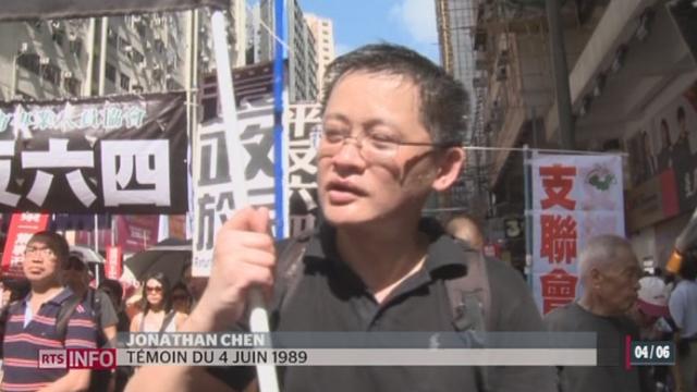 Le souvenir des manifestations de Tian'anmen peut subsister à Hong Kong