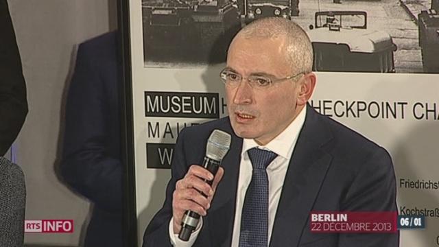 Mikhail Khodorkovsky est arrivé en Suisse