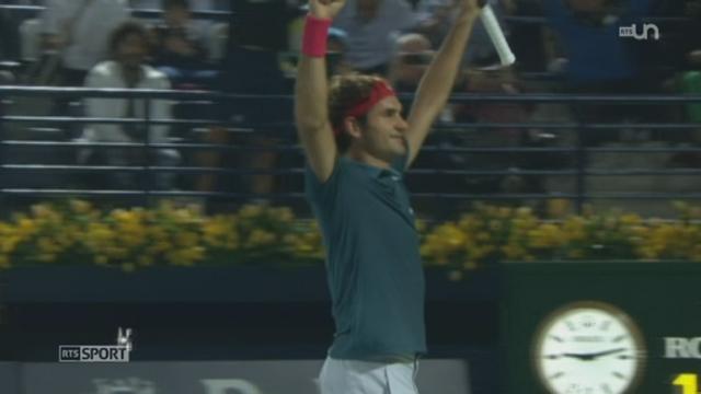 Tennis - ATP Dubaï: Federer a remporté le tournoi