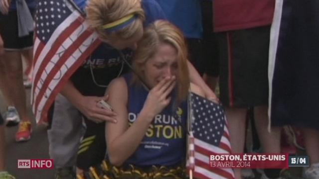 Boston rend hommage aux victimes de l'attentat du marathon
