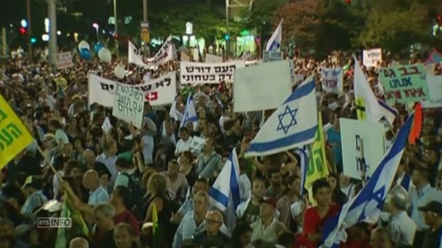 Grande manifestation pro-Israel a Tel Aviv