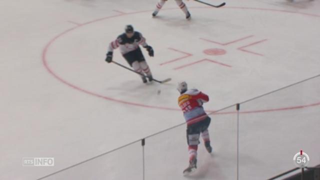 Hockey: la Suisse l'emporte face au Canada (2-1)