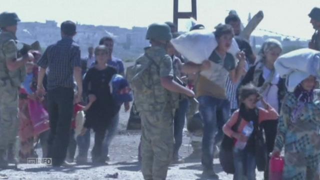 Exode de milliers de Kurdes syriens vers la Turquie