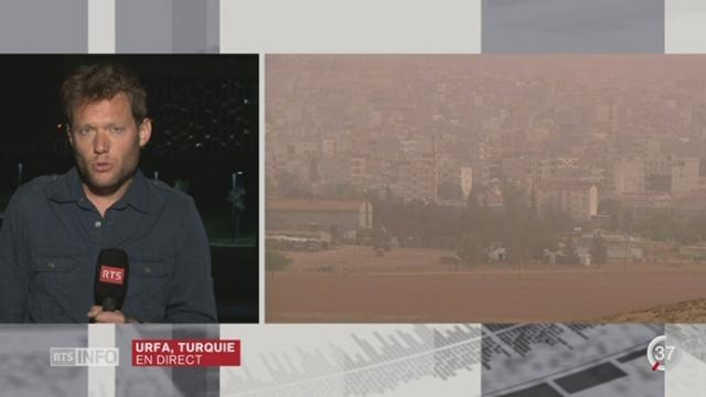 Bataille de Kobané: le point sur la situation avec Laurent Burkhalter à Urfa (Turquie)