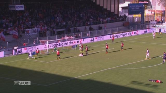 Football - Super League (14e j.): FC Sion – FC Aarau (2 – 2) + itw de Xavier Kouassi (capitaine FC Sion)