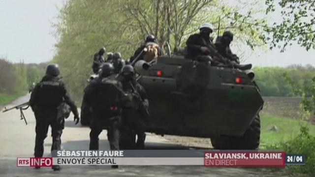 Assaut de l'armée ukrainienne: les précisions de Sébastien Faure depuis Slaviansk (Ukraine)